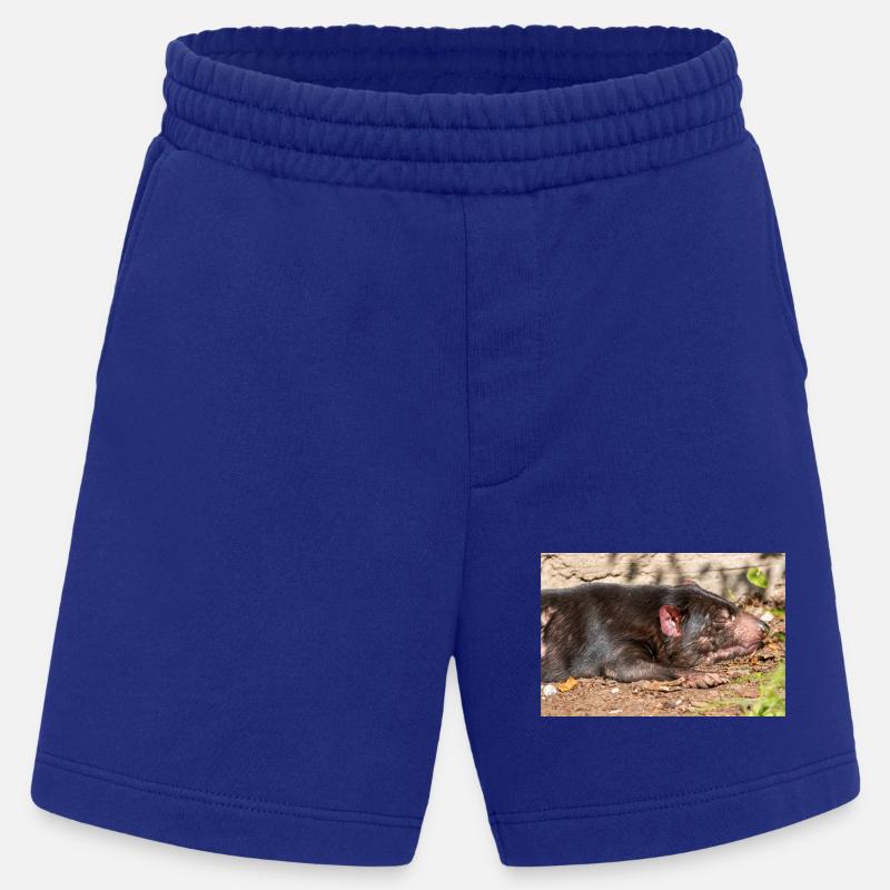 Tasmanian Devil (in german Beutelteufel) - Heavyweight Shorts - made by SPREAD - Iconic Blue