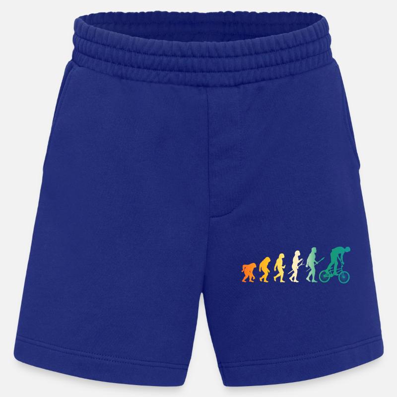 Fahrrad Evolution Mountainbike - Heavyweight Shorts - made by SPREAD  - Iconic Blue
