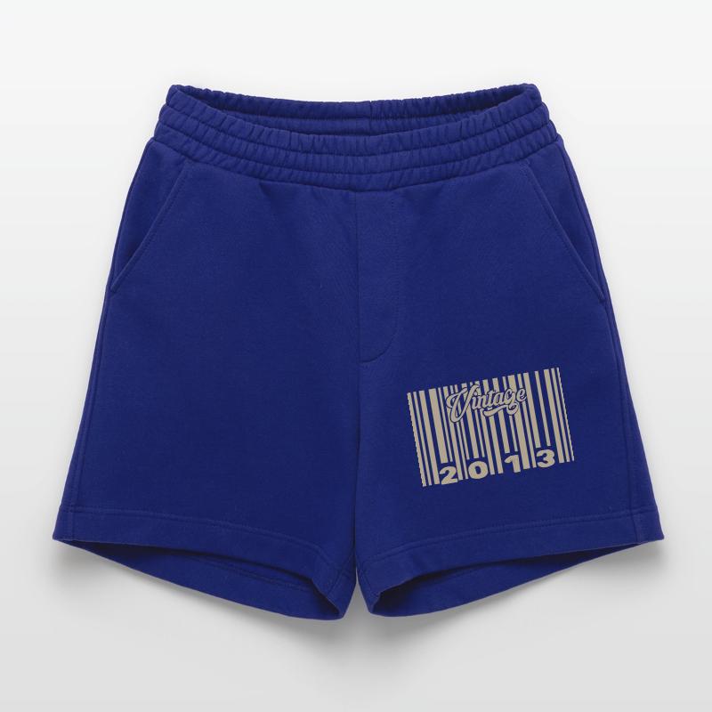 vintage 2013 Barcode 2013: Year 2025. Heavyweight Shorts - made by SPREAD 