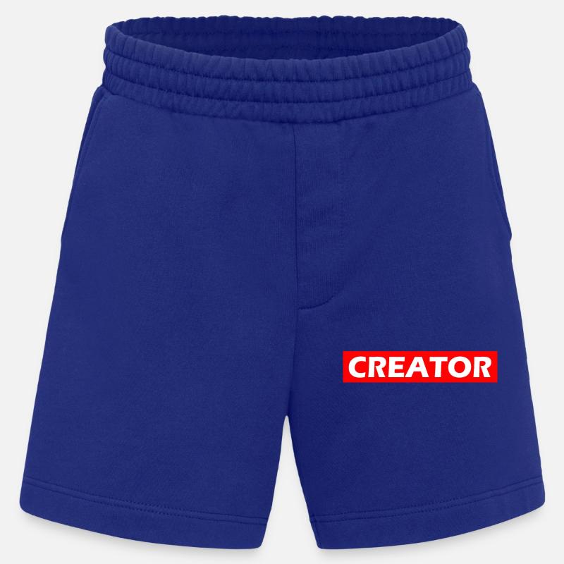 Creator - Heavyweight Shorts - made by SPREAD  - Iconic Blue