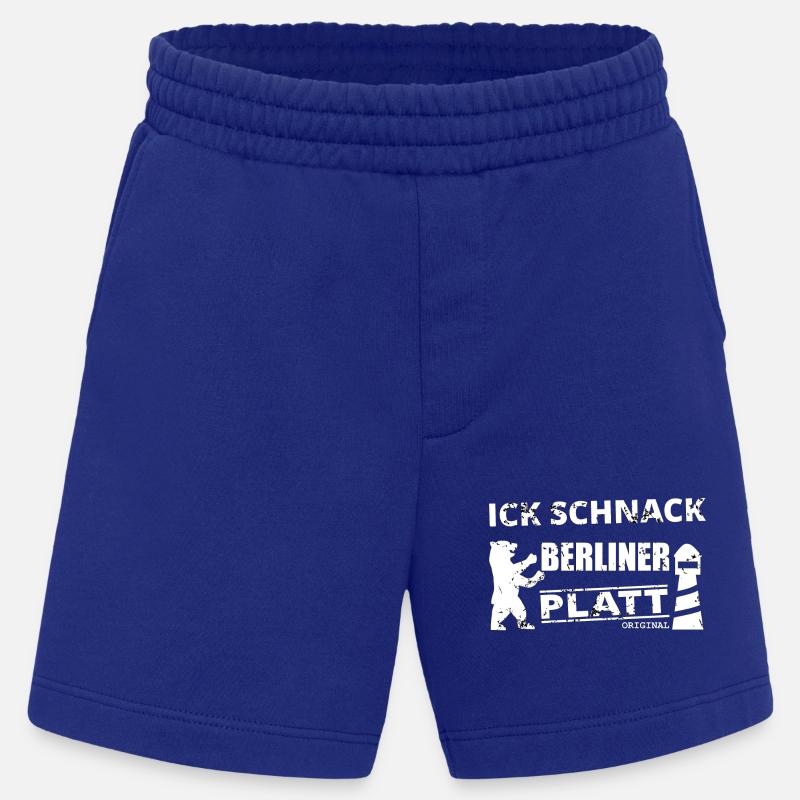 Berlin Low German - Heavyweight Shorts - made by SPREAD  - Iconic Blue