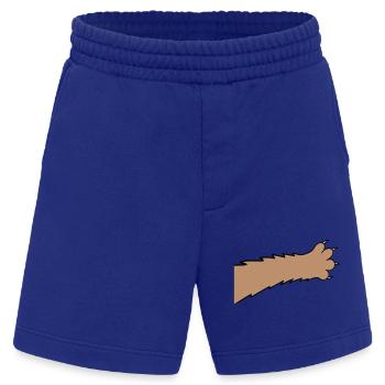 Katzen Klauen Pfote Tatzen Scharfe Krallen Kratzen - Heavyweight Shorts - made by SPREAD  - Iconic Blue - Vorne