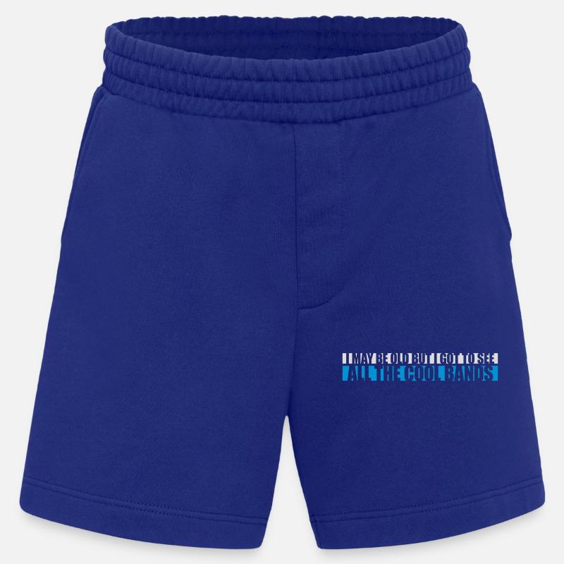 I may be old - Heavyweight Shorts - made by SPREAD  - Iconic Blue