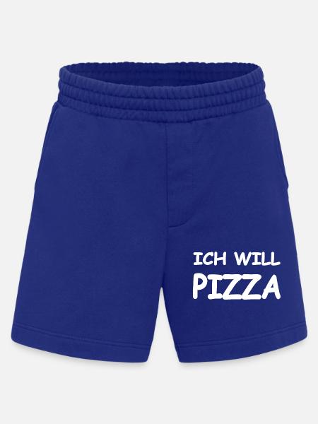 Pizza - Heavyweight Shorts - made by SPREAD - Iconic Blue