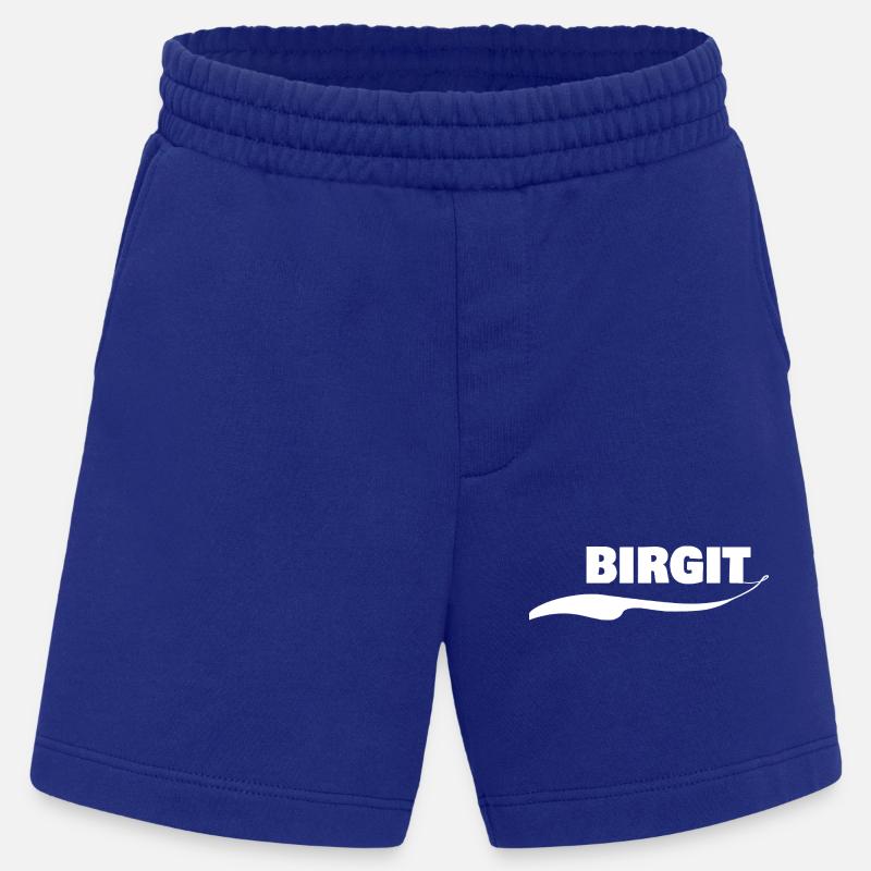 Vorname Birgit - Heavyweight Shorts - made by SPREAD  - Iconic Blue