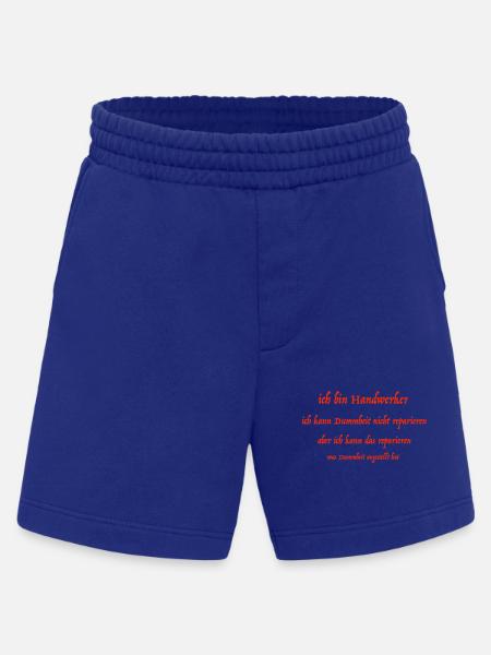 ich bin Handwerker - Heavyweight Shorts - made by SPREAD  - Iconic Blue
