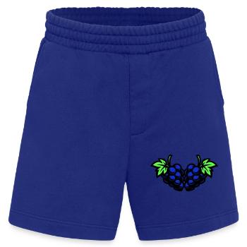 Grapes Grapes - Heavyweight Shorts - made by SPREAD  - Iconic Blue - Front