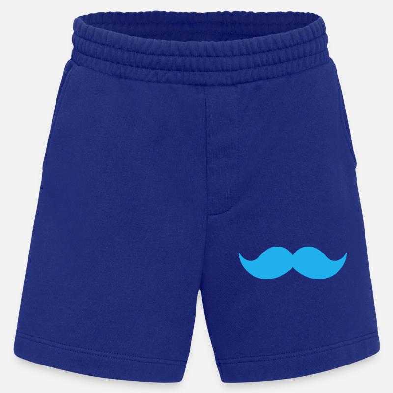 Prostatakrebs Bewusstsein Schnurrbart - Heavyweight Shorts - made by SPREAD  - Iconic Blue