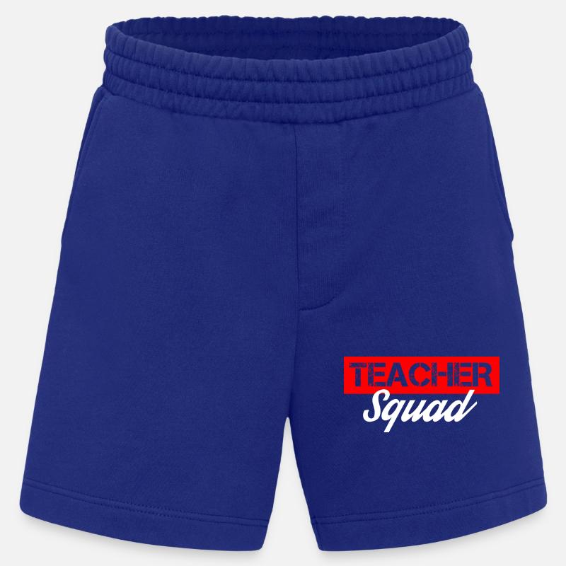 teacher squad - Heavyweight Shorts - made by SPREAD  - Iconic Blue