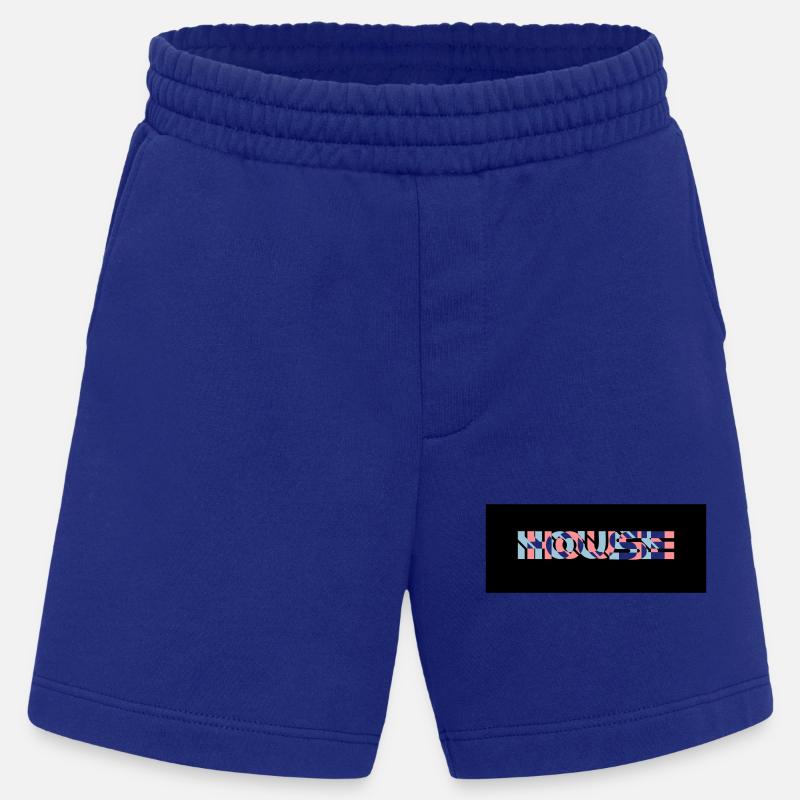 3D Effekt House Logo - Heavyweight Shorts - made by SPREAD  - Iconic Blue