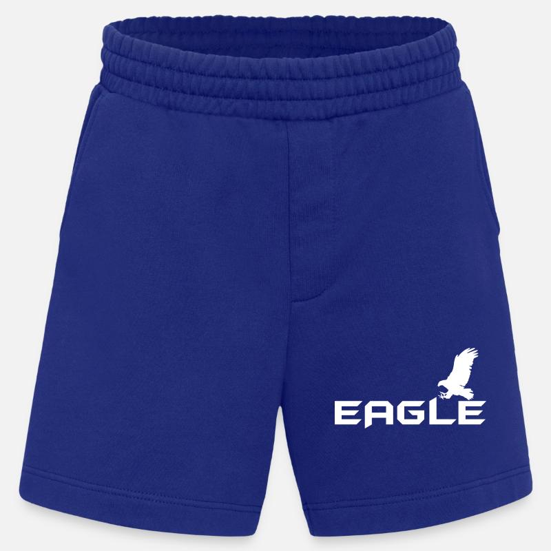Eagle - Adler - Heavyweight Shorts - made by SPREAD - Iconic Blue
