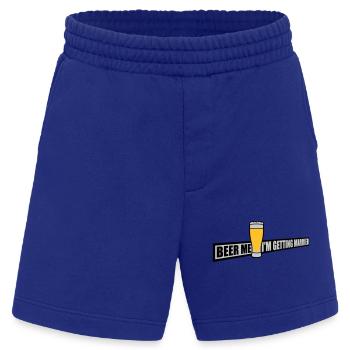 Beer Me Getting Married - Heavyweight Shorts - made by SPREAD  - Iconic Blue - Front
