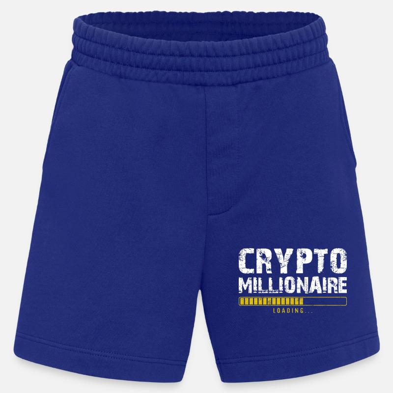 Krypto-Millionär - Heavyweight Shorts - made by SPREAD  - Iconic Blue