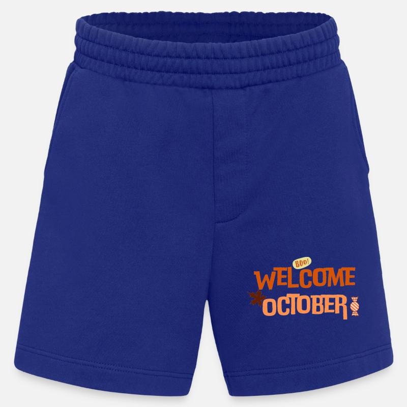 Welcome october - Short bio épais fabriqué en UE - Iconic Blue