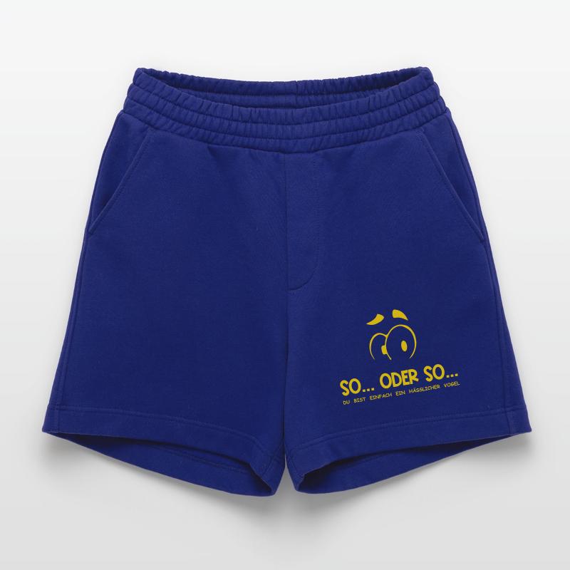 So...Oder So: Hässlicher Vogel - Gelb Heavyweight Shorts - made by SPREAD 