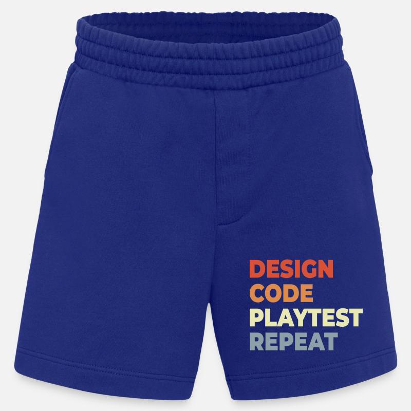 Game Development Workflow - Heavyweight Shorts - made by SPREAD  - Iconic Blue