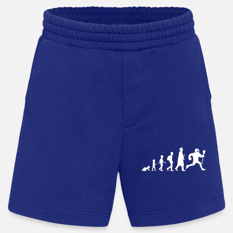Évolution de la crosse - Short bio épais fabriqué en UE - Iconic Blue