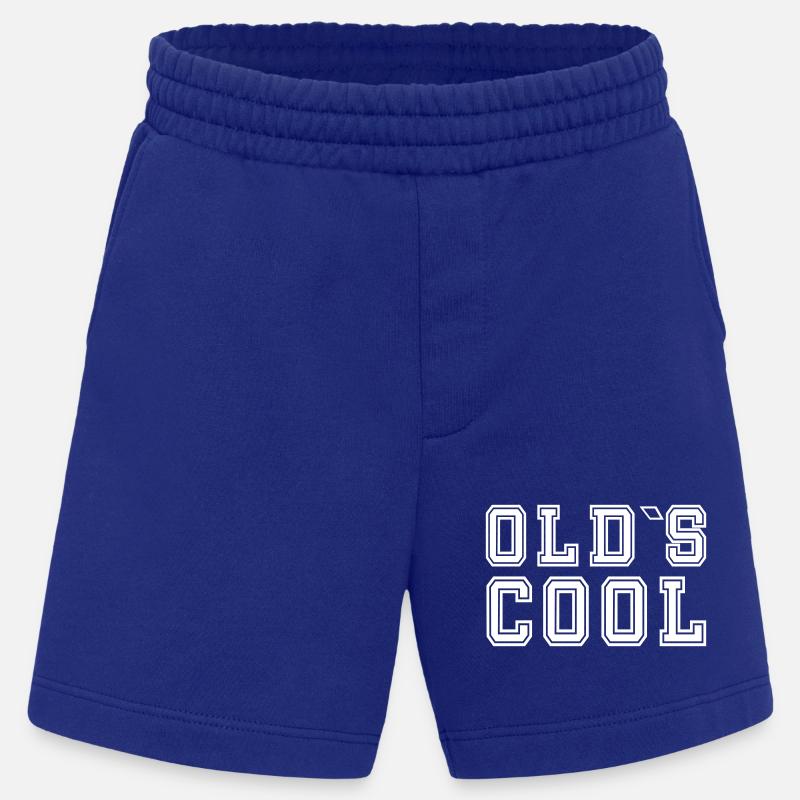 Oldscool - Old School Design - Heavyweight Shorts - made by SPREAD - Iconic Blue