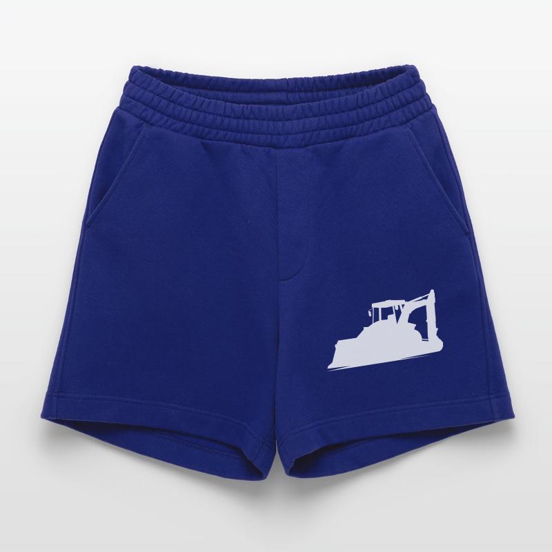 Excavator operator and construction equipment operator Silhouette – Heavyweight Shorts - made by SPREAD 
