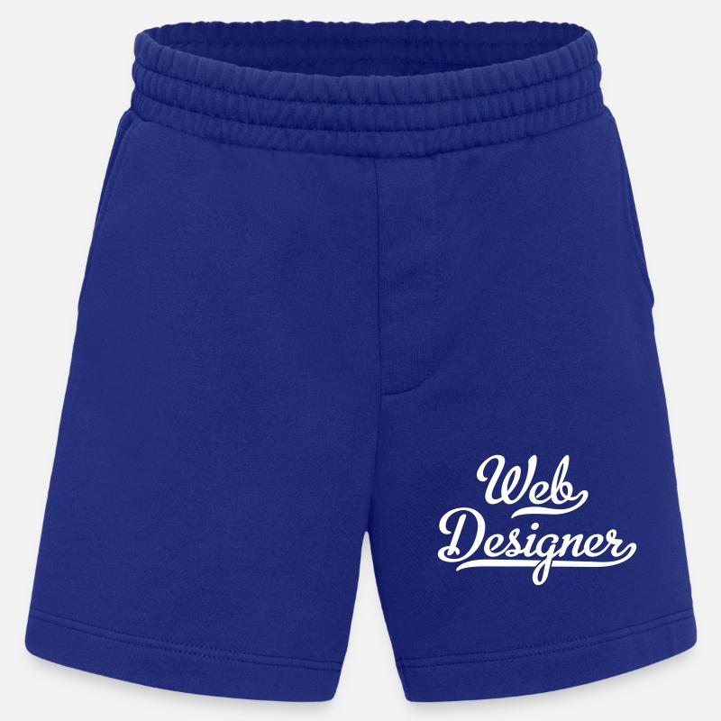 Web Designer - Heavyweight Shorts - made by SPREAD  - Iconic Blue