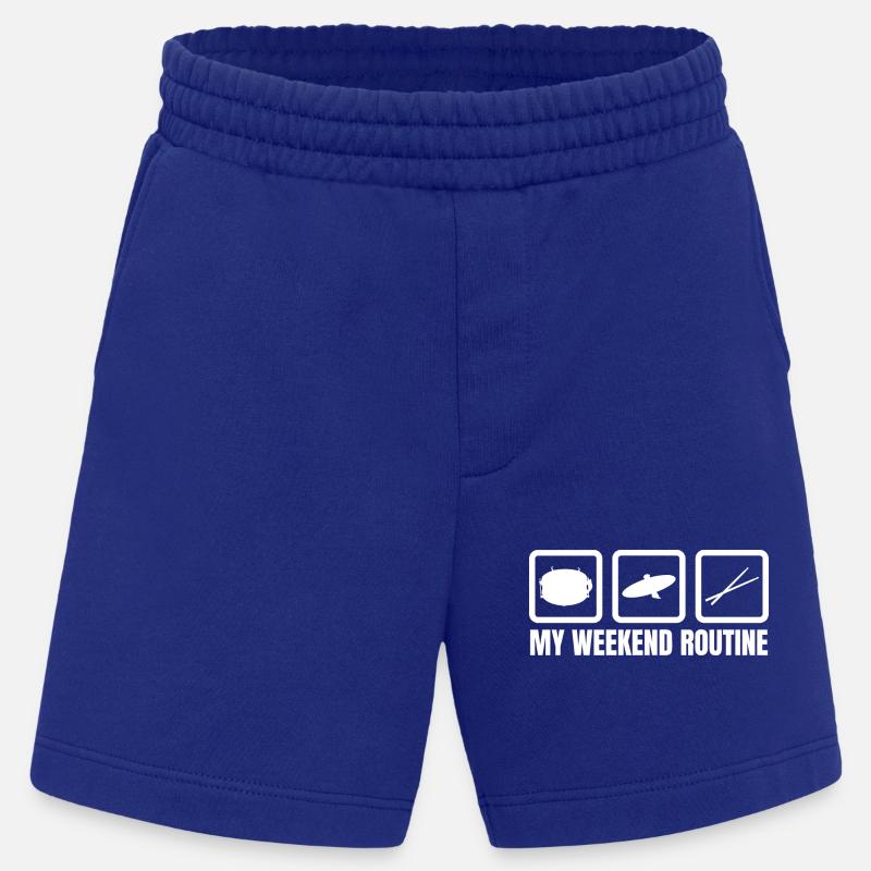 Schlagzeuger Wochenendroutine - Heavyweight Shorts - made by SPREAD  - Iconic Blue