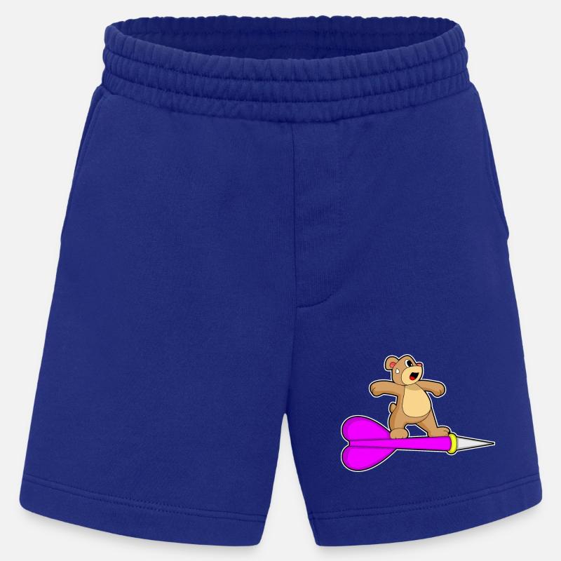 Fléchette d’ours - Short bio épais fabriqué en UE - Iconic Blue