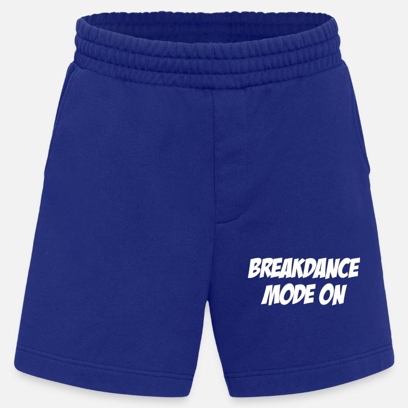 Mode breakdance activé - Short bio épais fabriqué en UE - Iconic Blue
