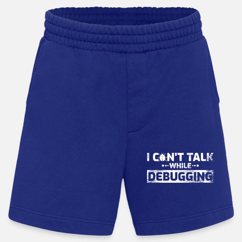 Software Developer Joke - Heavyweight Shorts - made by SPREAD  - Iconic Blue