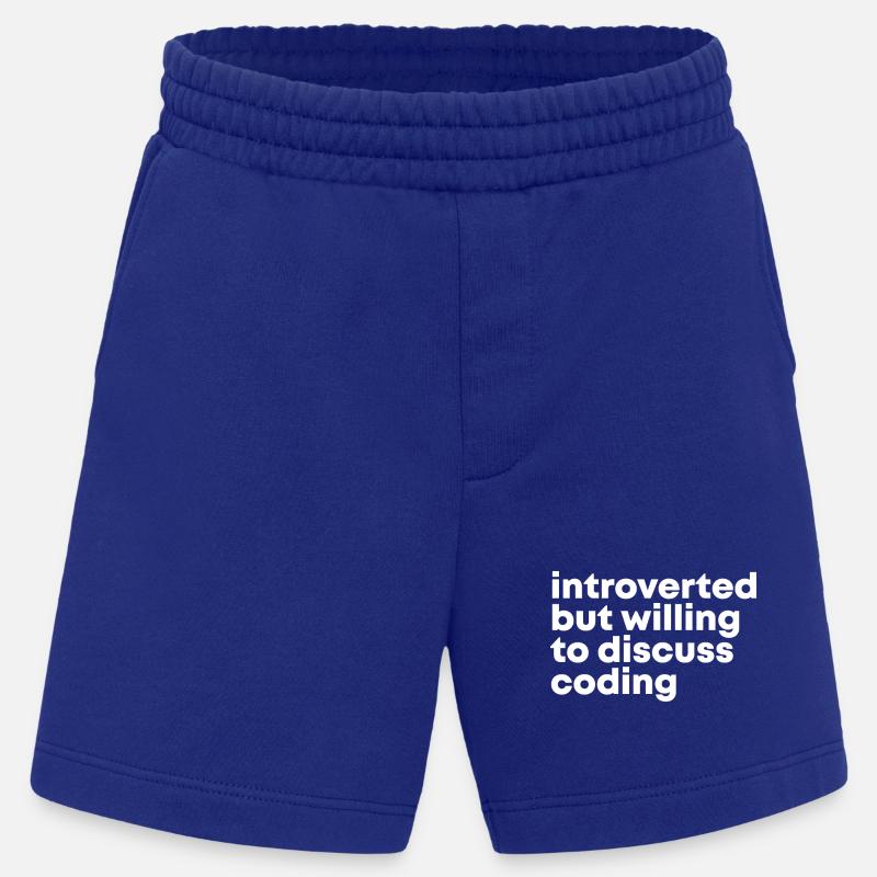 Coding - Heavyweight Shorts - made by SPREAD  - Iconic Blue