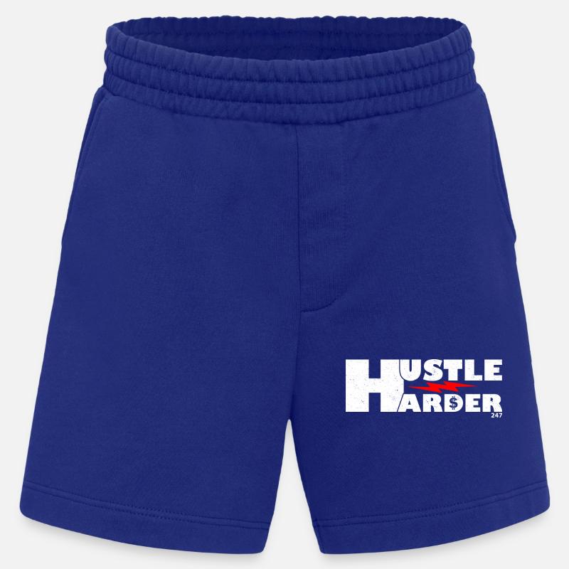 Conception graphique dynamique Bold Lightning - Short bio épais fabriqué en UE - Iconic Blue