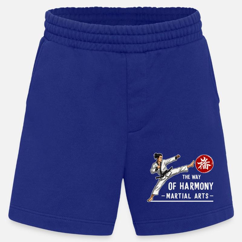 Kampfkunst - Heavyweight Shorts - made by SPREAD  - Iconic Blue