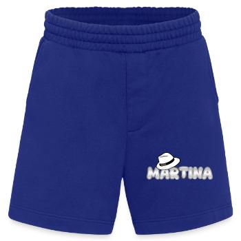 Geschenk für Martina - Heavyweight Shorts - made by SPREAD  - Iconic Blue - Vorne