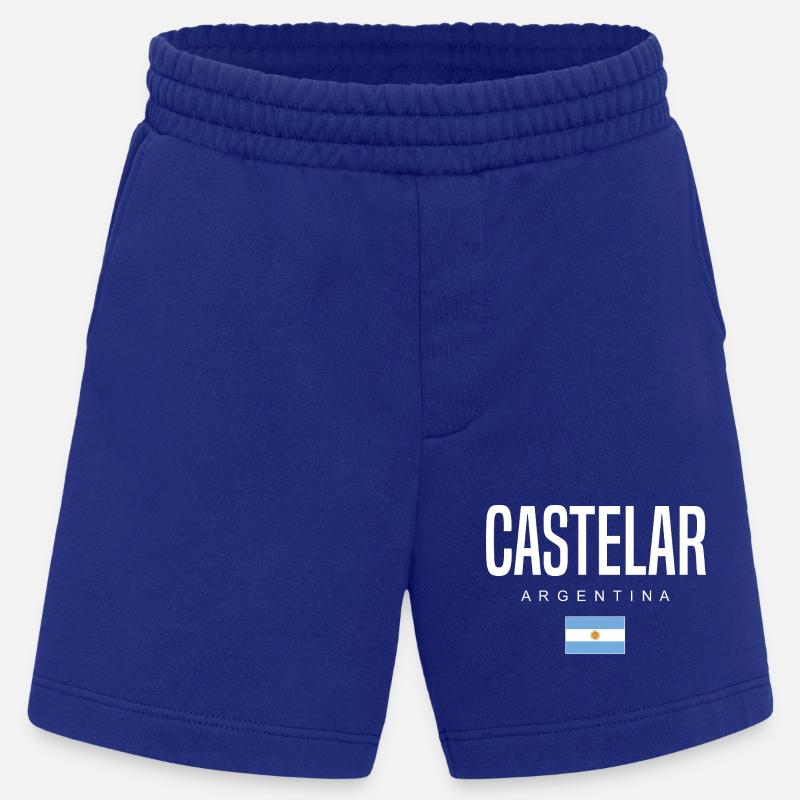 Castelar Argentinien Argentinier - Heavyweight Shorts - made by SPREAD  - Iconic Blue
