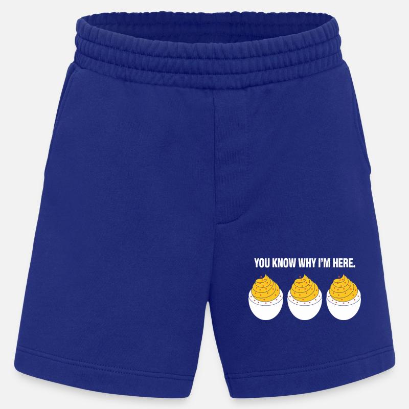 Gefüllte Eier - Heavyweight Shorts - made by SPREAD  - Iconic Blue