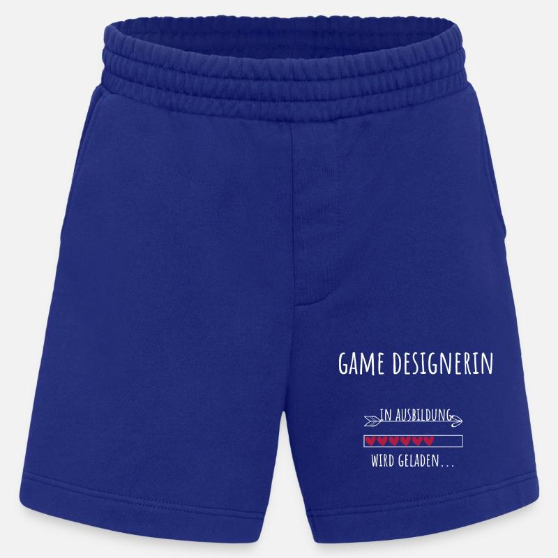 Game Design Studium Beruf Game Designerin - Heavyweight Shorts - made by SPREAD - Iconic Blue