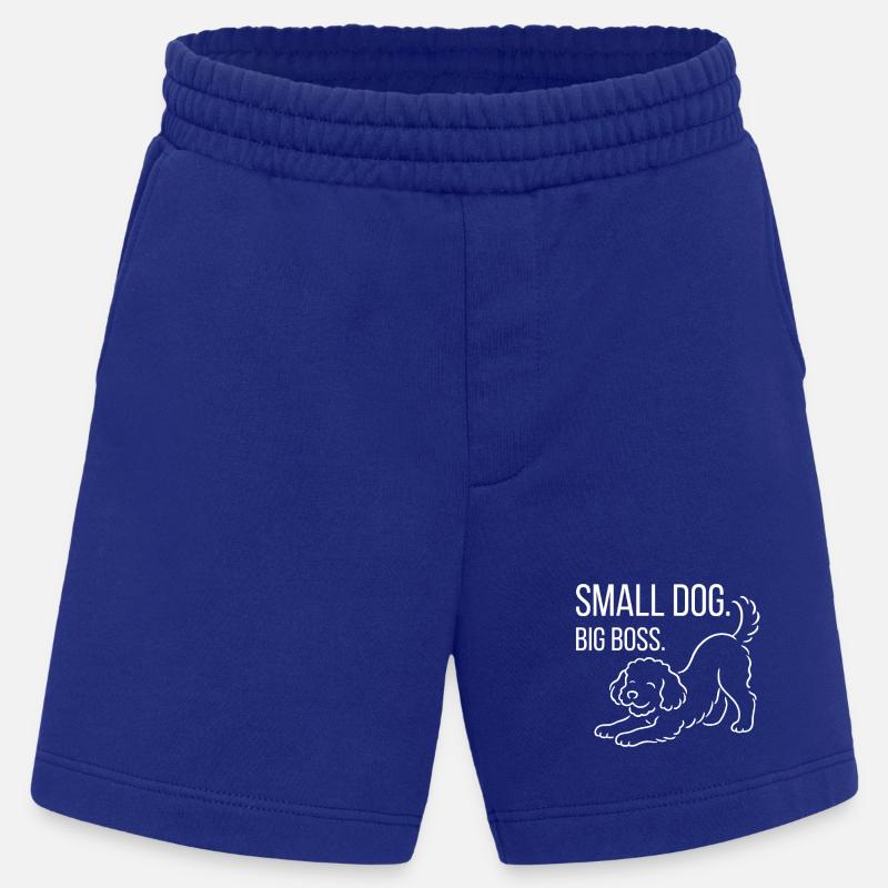 Zwergpudel, Malti-poo oder Königspudel  - Heavyweight Shorts - made by SPREAD  - Iconic Blue