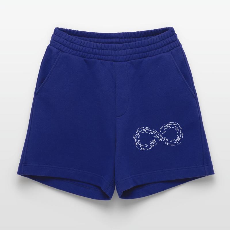 Leopard Infinity Loop Heavyweight Shorts - made by SPREAD 