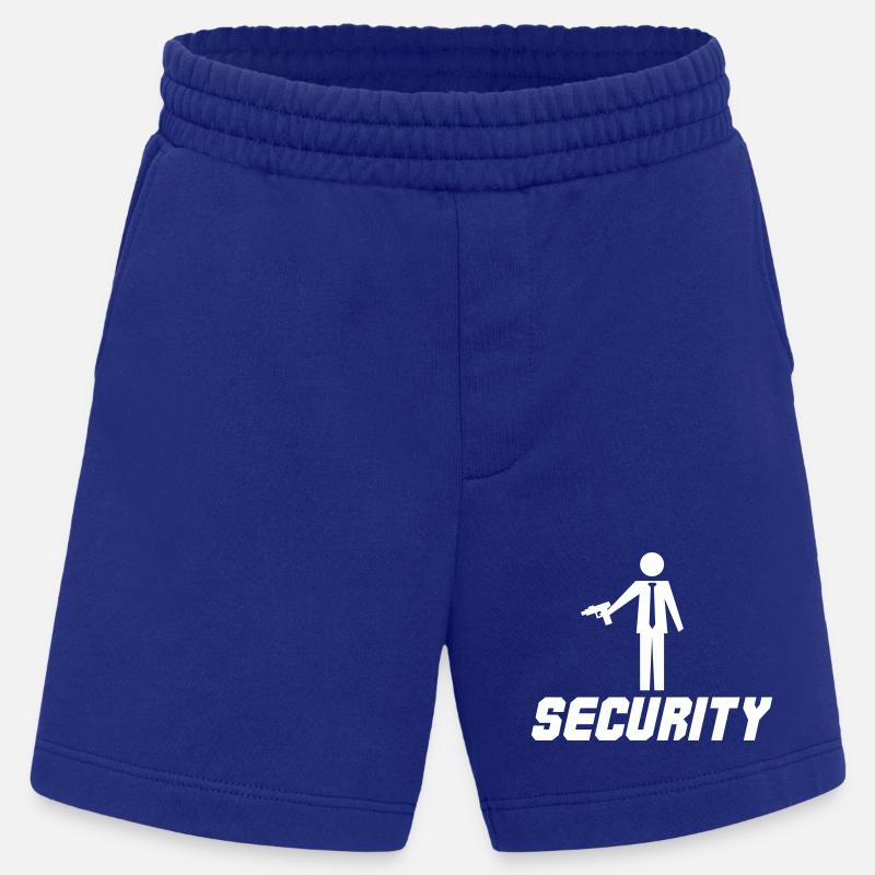 Security mit Waffe - Heavyweight Shorts - made by SPREAD  - Iconic Blue