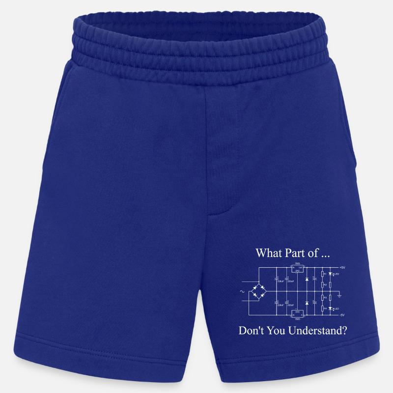 Electrical Engineer Funny Engineering Sarcasm - Heavyweight Shorts - made by SPREAD - Iconic Blue