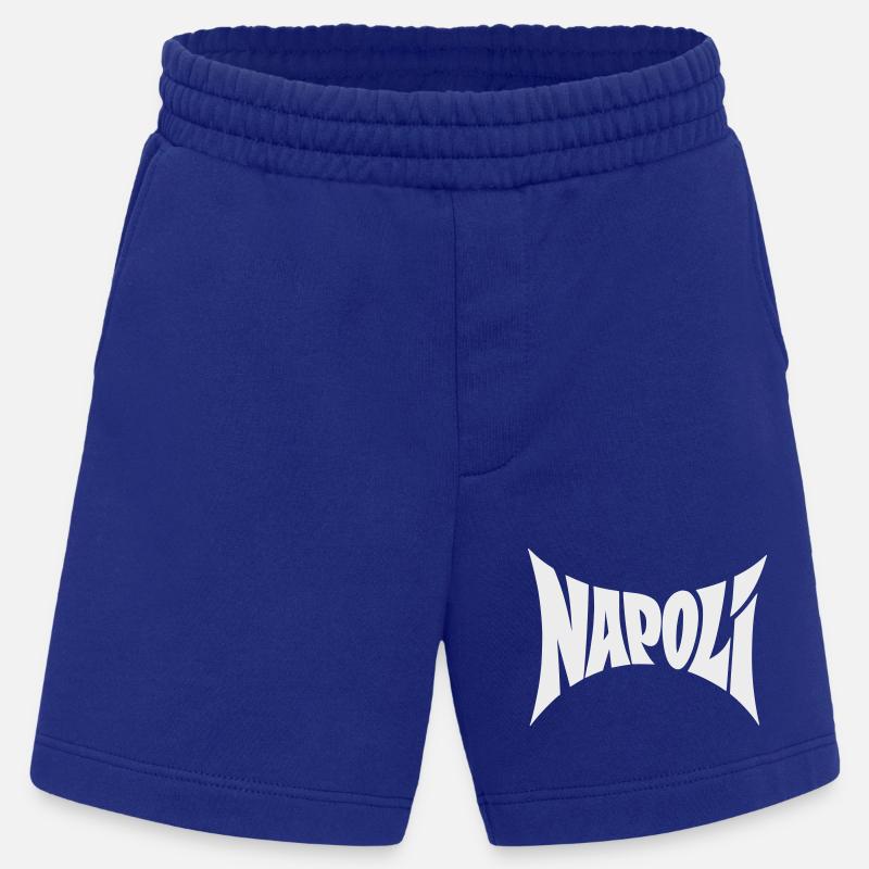 Napoli Typografie Design - Heavyweight Shorts - made by SPREAD  - Iconic Blue