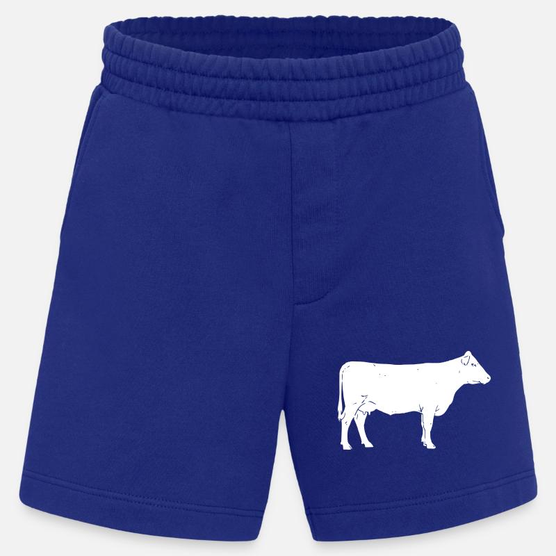 Ferme bovine Vector Élevage - Short bio épais fabriqué en UE - Iconic Blue