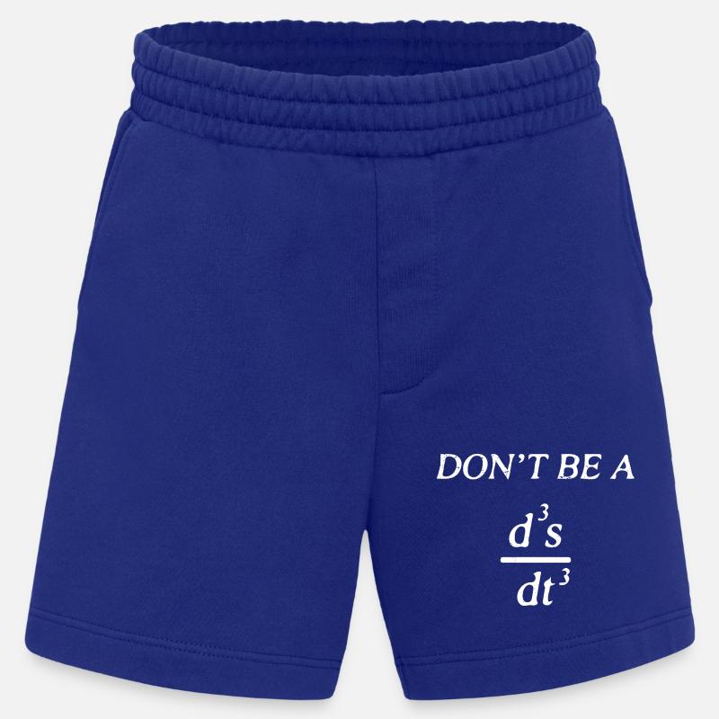 Ne sois pas un idiot - Short bio épais fabriqué en UE - Iconic Blue