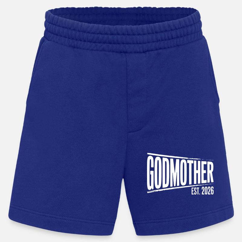 Gottmutter Est.2026 Grafik - Heavyweight Shorts - made by SPREAD  - Iconic Blue