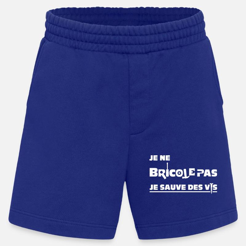 I DON'T TINKER, I SAVE SCREWS! - Heavyweight Shorts - made by SPREAD - Iconic Blue