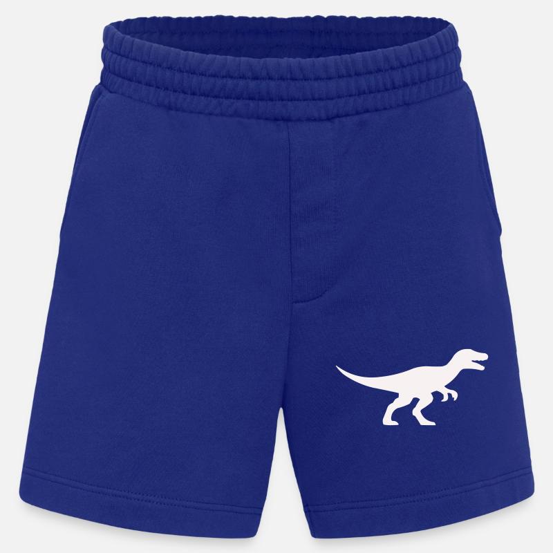 Raptor T Rex Silhouette - Short bio épais fabriqué en UE - Iconic Blue