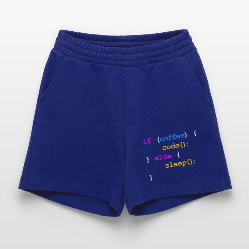 No Coffee No Code Programmer Computer Scientist Heavyweight Shorts - made by SPREAD 