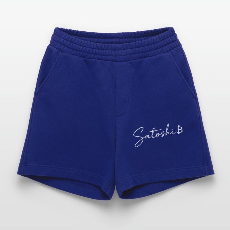 Satoshi Lettering Bitcoin Symbol Script Crypto Short bio épais fabriqué en UE