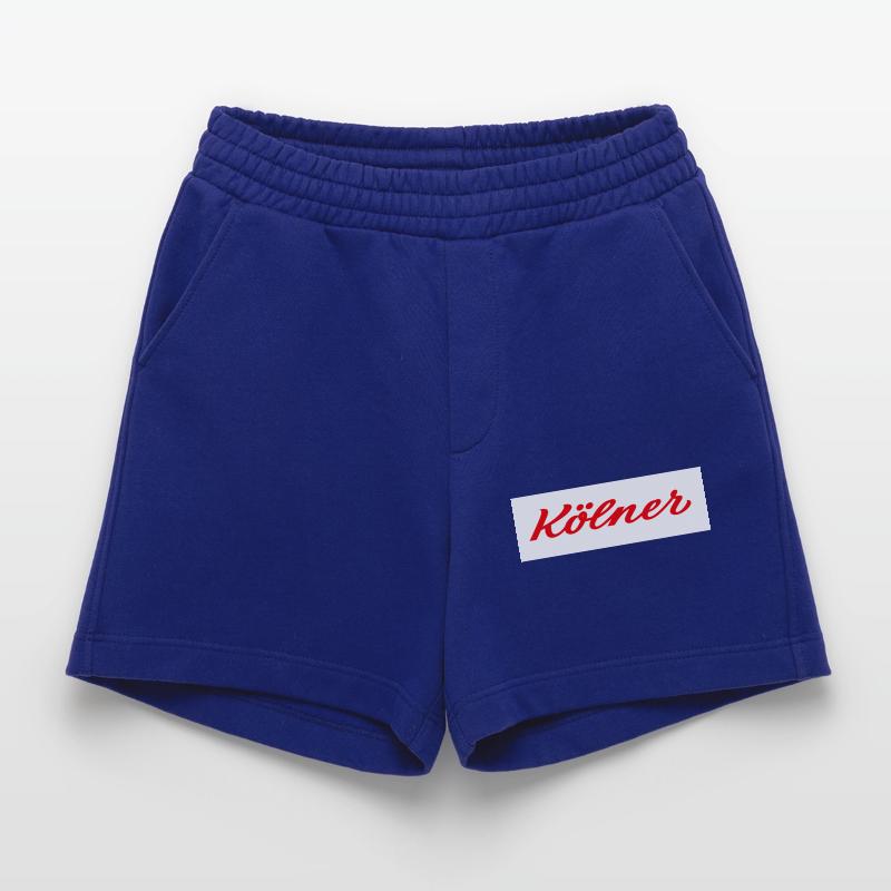 Kölner Roter Script-Logo Print Heavyweight Shorts - made by SPREAD 