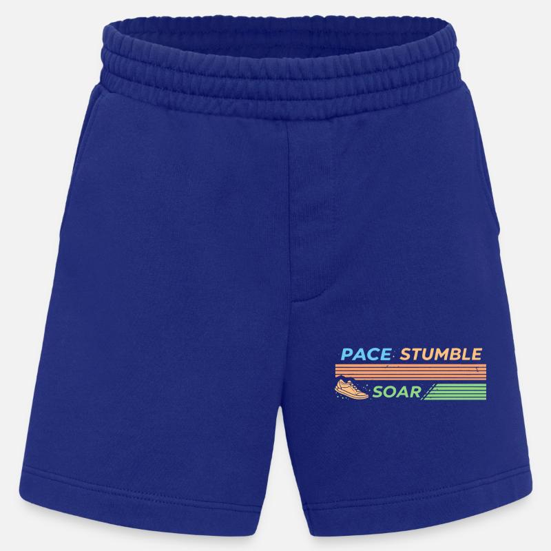 PACE STUMBLE SOAR - Heavyweight Shorts - made by SPREAD  - Iconic Blue