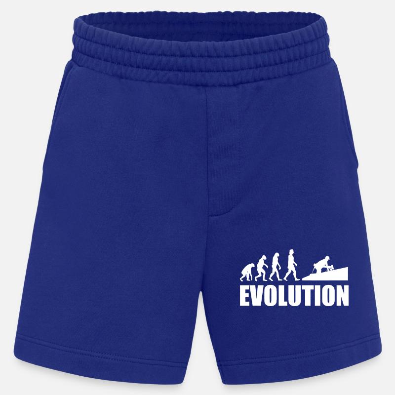 Évolution vers l’innovation - Short bio épais fabriqué en UE - Iconic Blue